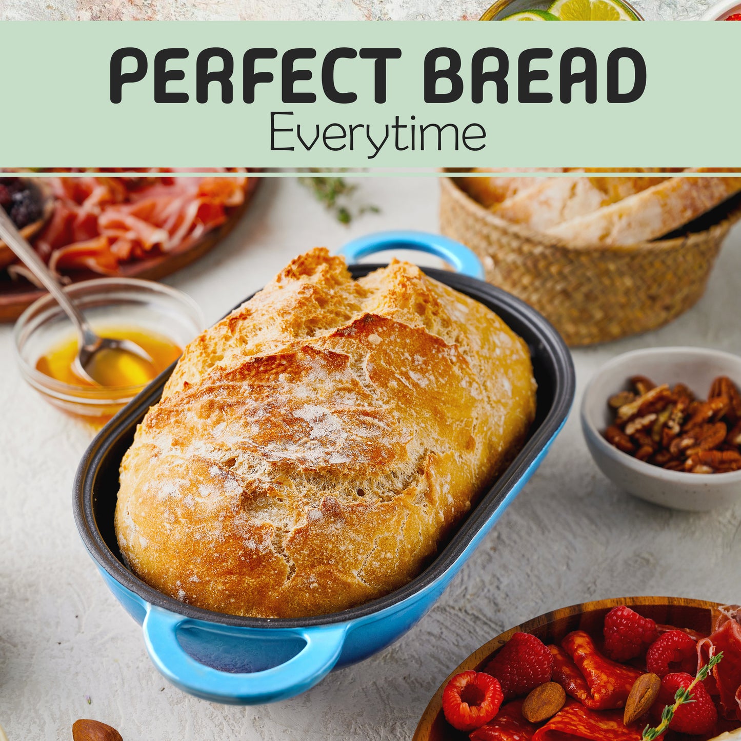 LoafNest: Original Breadbaking Dutch Oven [Casserole only]